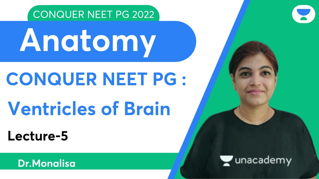 Conquer NEET PG 2022 : Ventricles of Brain | Anatomy | Let's Crack NEET PG | Dr. Monalisa