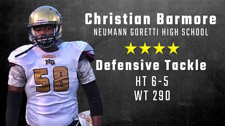 Christian Barmore highlights | Alabama 4-star DT s...