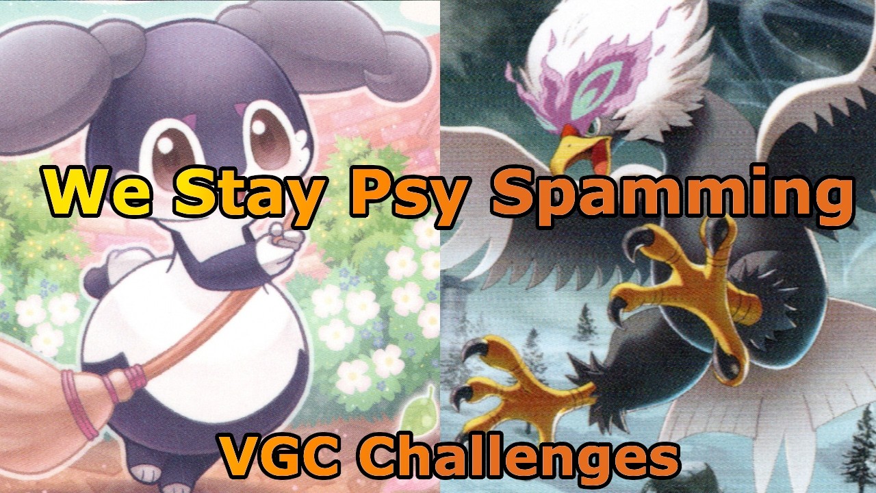 Hisuian Braviary Uses The Force On This All Psychic Team | Pokemon VGC Challenges