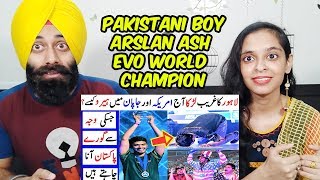 Indian Reaction on How this Pakistani Boy Became Evo World Champion | Real Story of Arslan Ash