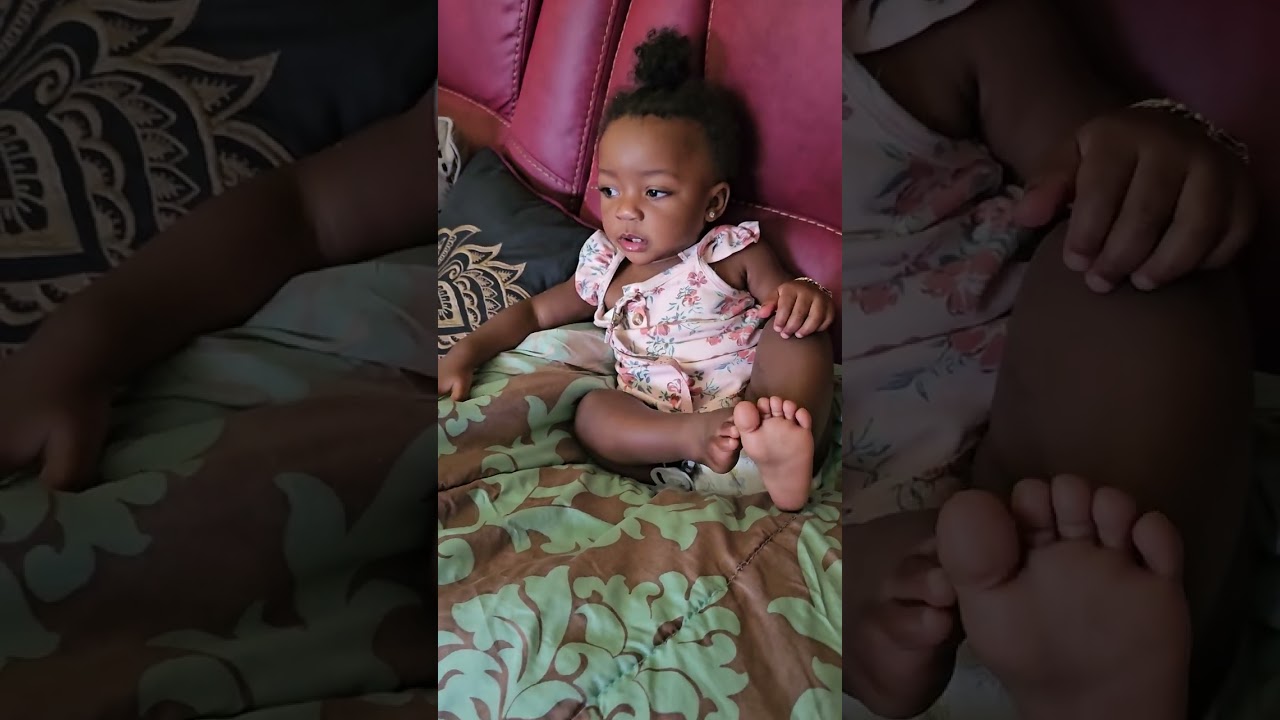 She said "Hey there hey" 