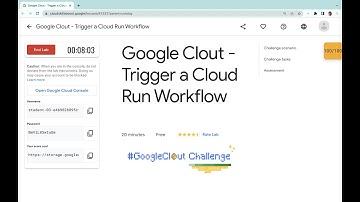 Google Clout - Trigger a Cloud Run Workflow || #qwiklabs|| #googleclout ##GoogleClout_Set_10