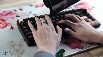 Satisfaction 75 R1 Typing ASMR- Gateron Inks with Tangie Tops, Fr4 Plate