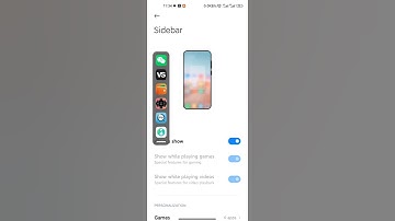 MIUI 13 new feature | Movable video Side bar