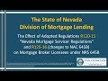   effect of r120 15 and r125 16on mortgage brokers under nrs 645b