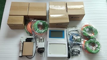 Electric Oscillating Tangential Knife Tool Holder Controller and 100W 400W Servo Motor