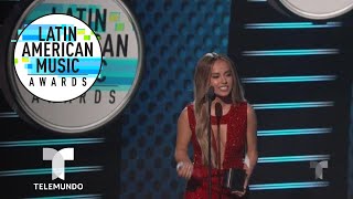 Canción Favorita Urbana es para Becky G y Bad Bunny | Latin AMAs | Entretenimiento