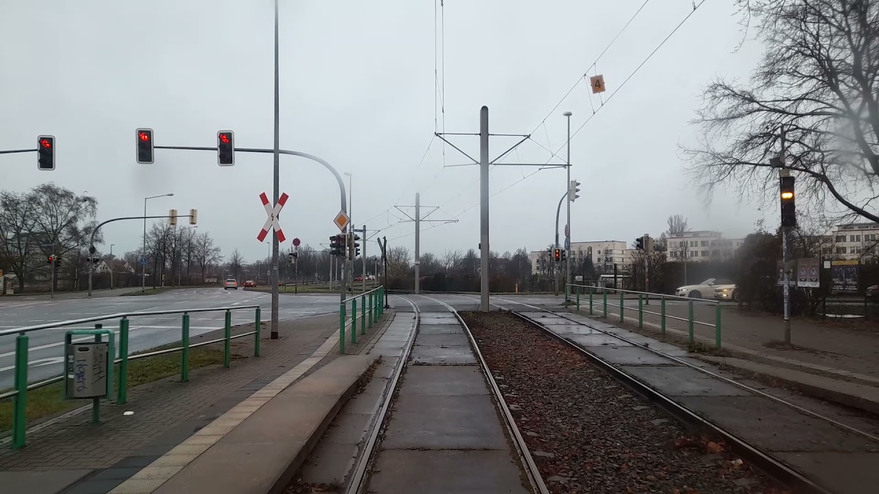 Mitfahrt: In Magdeburg. In einem Tatra KT4D der BVG. im Wagen 1293