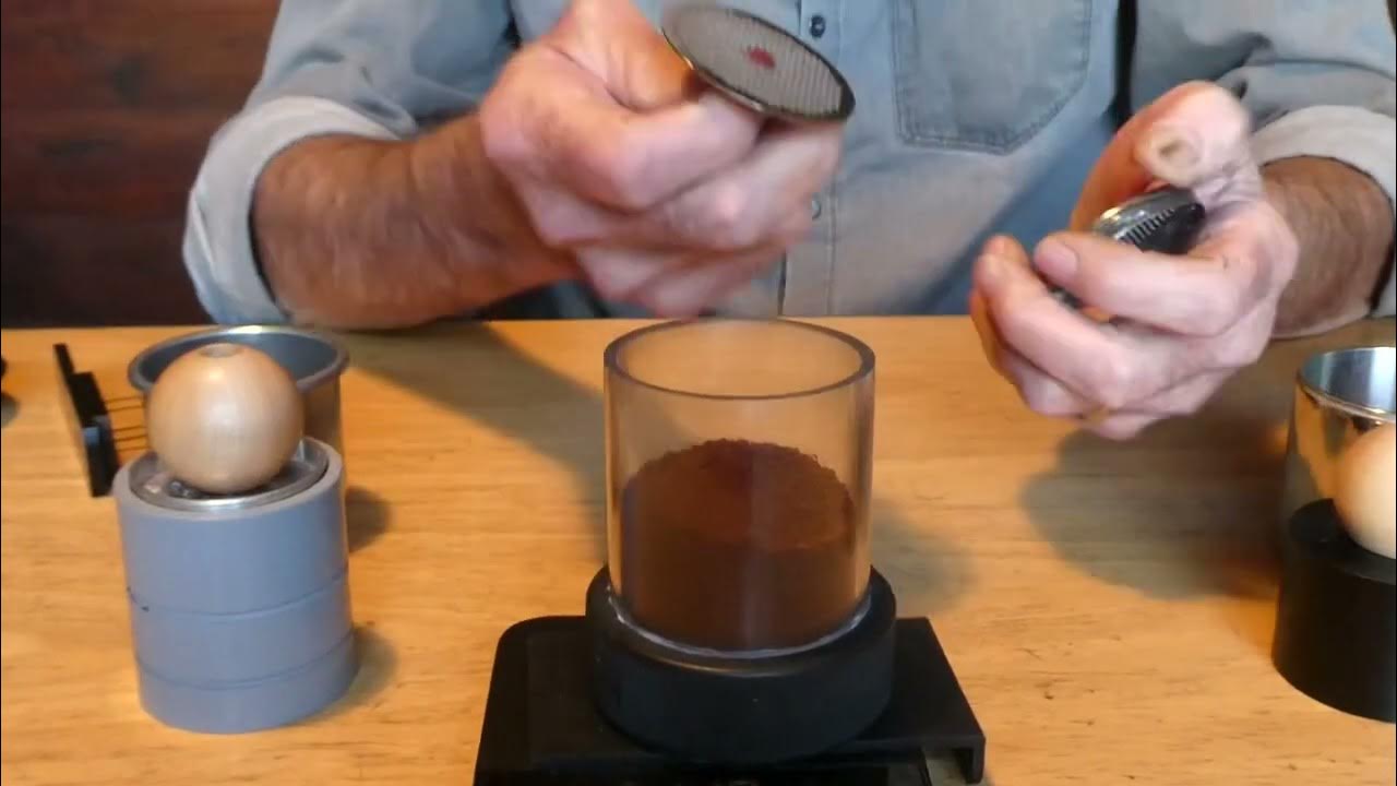 OE Coffee Basket Prep System for the Cafelat Robot Leveling Rake & Screen Tamper YouTube