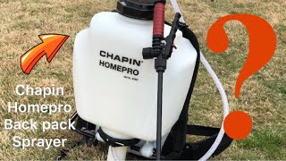 WATCH this before you buy Chapin HOMEPRO!!!!!!