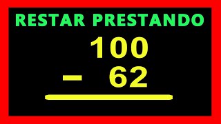 ✅👉 Restar Prestando con Ceros ✅ Restar Llevando con ceros