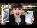 Asmr unboxing iphone 15 pro max
