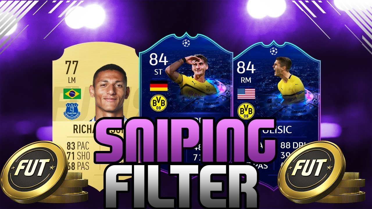 50K PER HOUR! BEST SNIPING FILTERS RIGHT NOW! – FIFA 19
