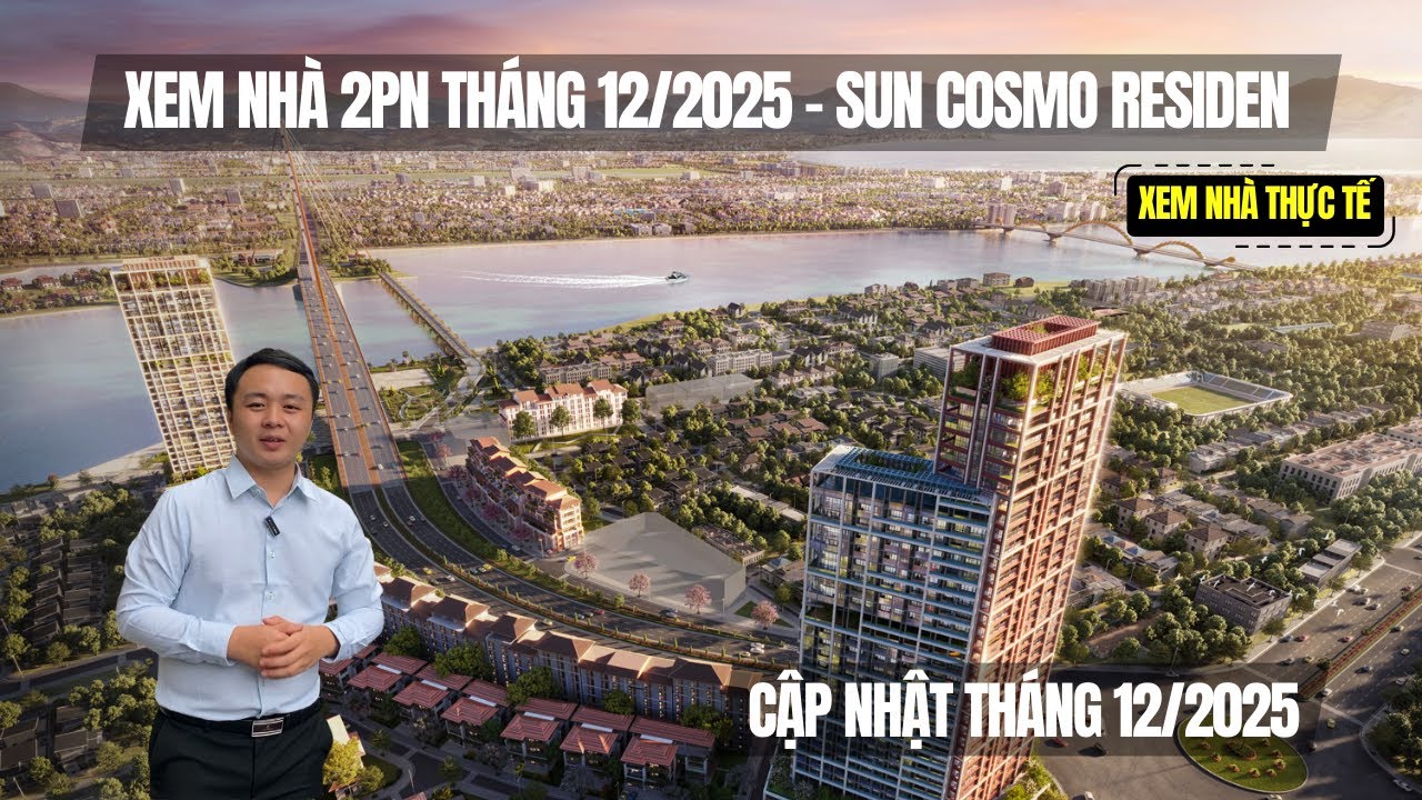 Sun Cosmo Residen - Căn hộ 2PN góc tại toà Panoma 1 rộng 72m2 căn hộ tại bờ Sông Hàn