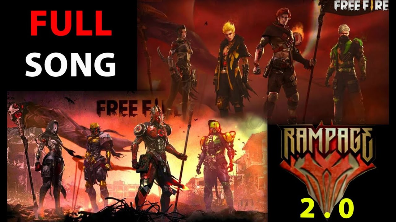 Official Song Free Fire RAMPAGE 2.0 Uprising Event 2020 with lyrics