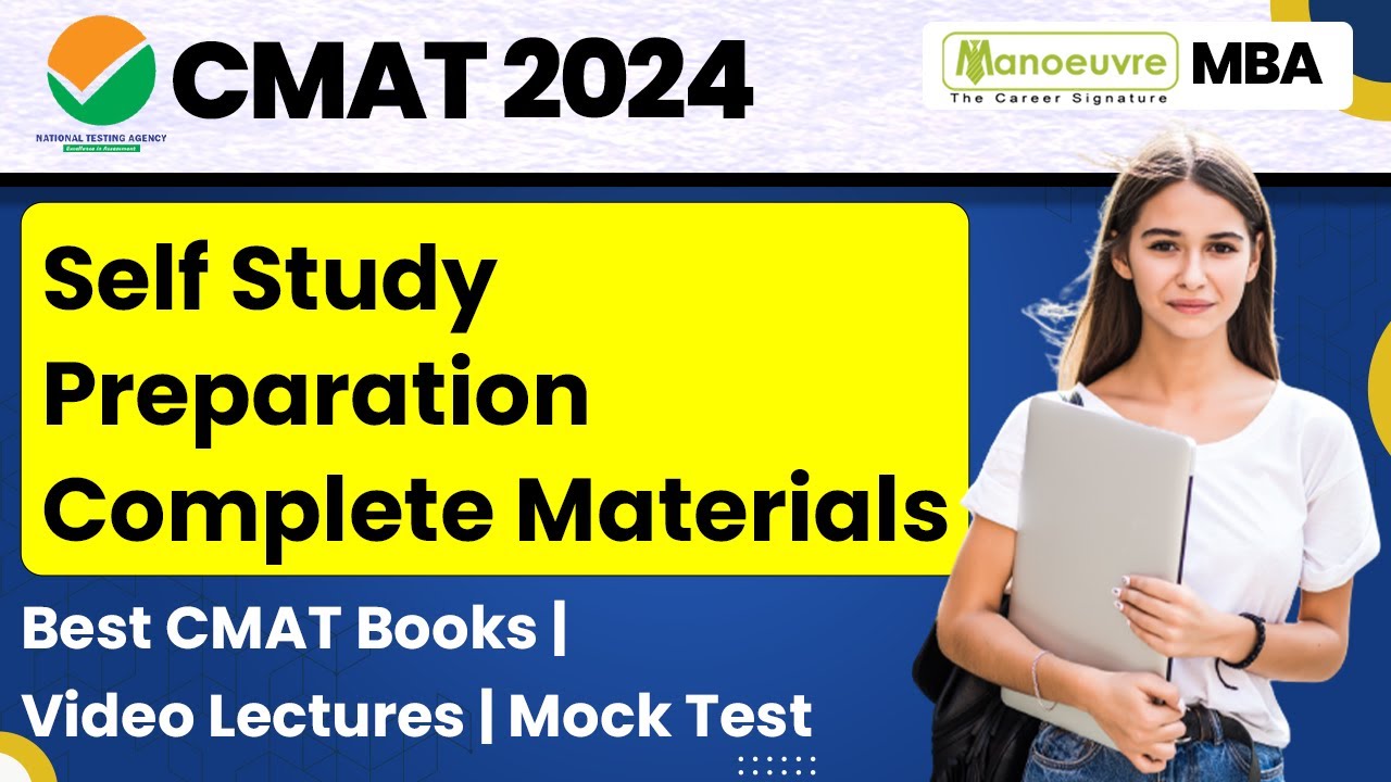 CMAT 2024 Self Study Preparation Complete Materials Best CMAT Books