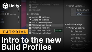 Introduction to build profiles in Unity 6