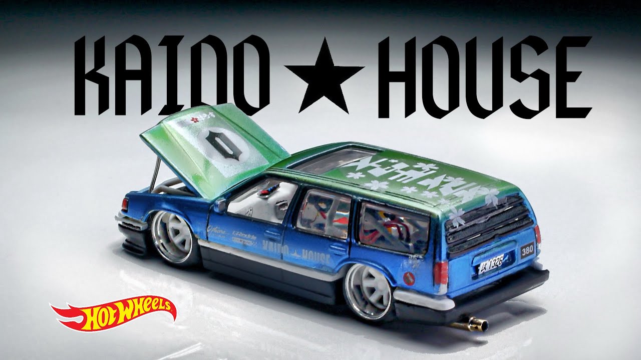 Custom Hot Wheels kaido House Volvo 850 Estate - YouTube