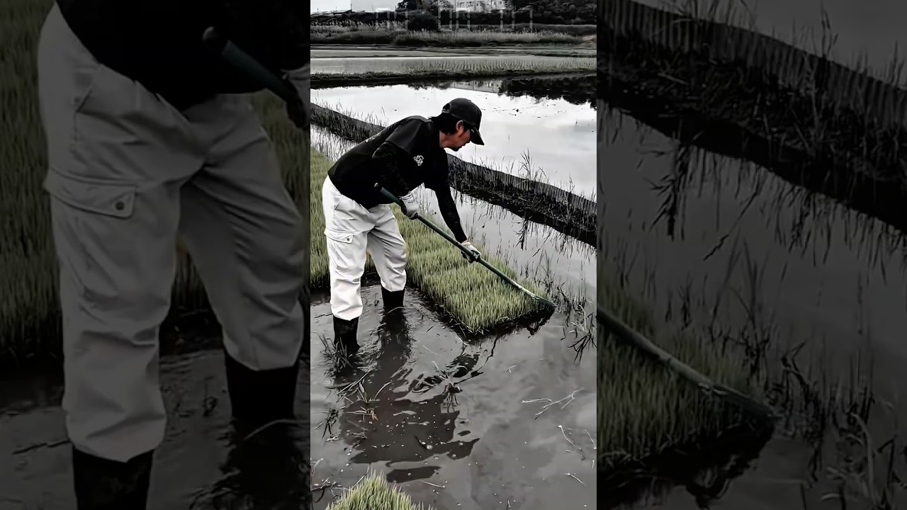 Work tool manual rice seedling lifter for farming