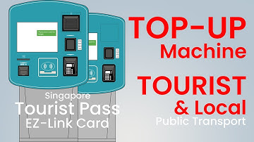 How to Top-Up Your Singapore Tourist Pass or EZ-Link Card