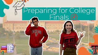 Tips You NEED To Know for Finals! I TTU Vlog Squad
