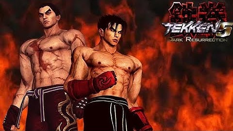 Tekken 5 Dark Resurrection - All characters PPSSPP Android Game play