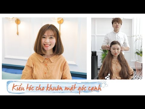 BÍ QUYẾT CHO KHUÔN MẶT GÓC CẠNH - SINH ANH HAIR SALON | tóc phù hợp với khuôn mặt vuông