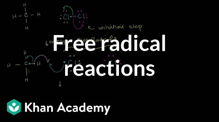 Free radical reactions | Substitution and elimination reactions | Organic chemistry | Khan Academy