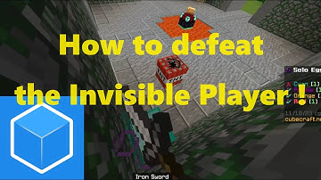 【Bug】Defeat Invisible player EggWars Cubecraft bedrock minecraft TNT egg wars TottoOP