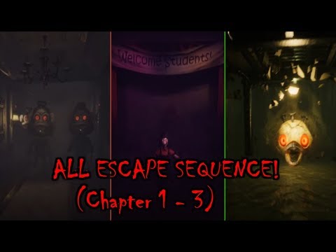 Dark Deception - All Escape Sequences (Chapter 1 - 3)