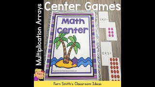 Multiplication Arrays Center Games