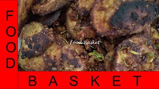 Vazhakka Masala Fry | Raw Plantain Masala Fry recipe in Malayalam | Food Basket