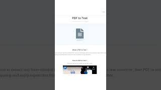 PDF to TEXT