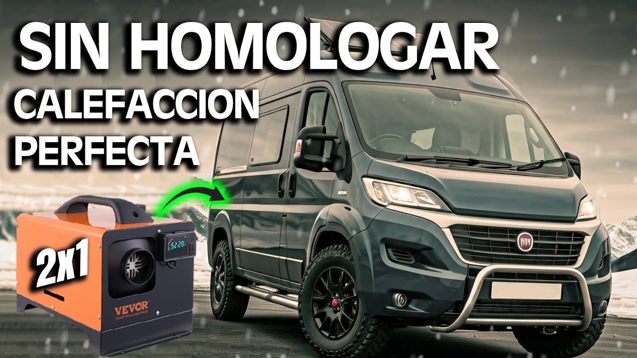 ✅ CALEFACCION DIESEL PORTATIL | Para Taller y Furgoneta 2x1