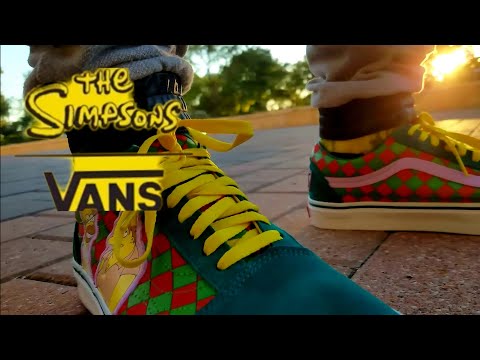 THE SIMPSONS VANS OLD SKOOL MOE display picture 1