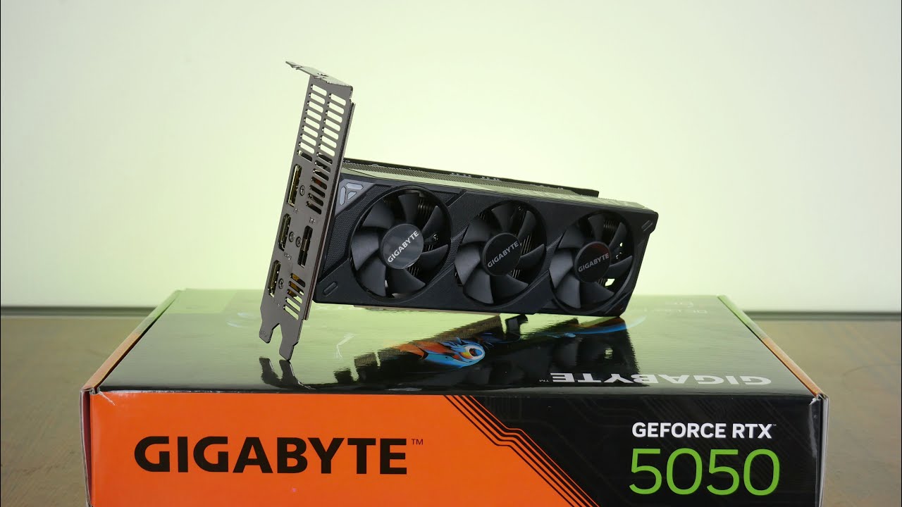 GeForce RTX 5050 OC Low Profile 8G ロープロ Review: Gigabyte GeForce RTX 5050 OC Low Profile 8G - YouTube