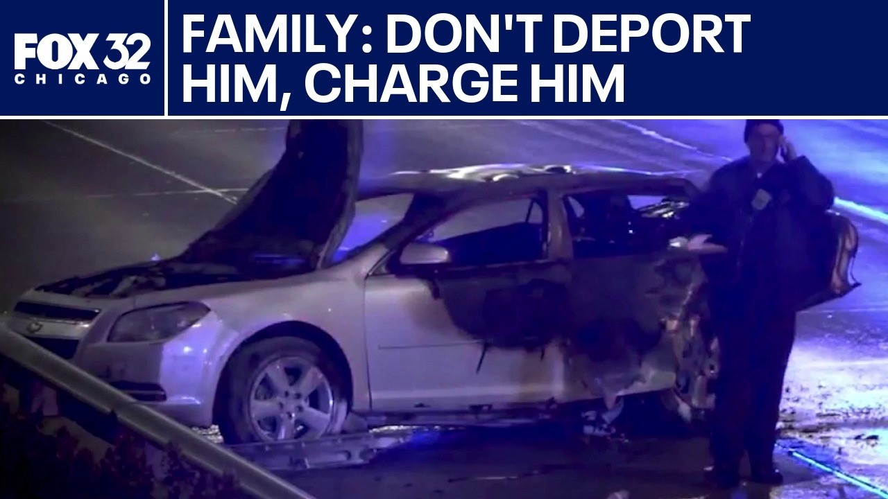 Family: Don't deport him, charge him in deadly crash with immigrant