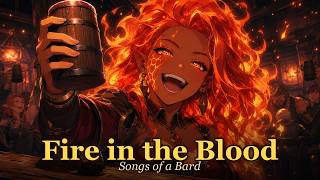 Fire in the Blood | A Fire Genasi's Tavern Dance (Lyrics Video)