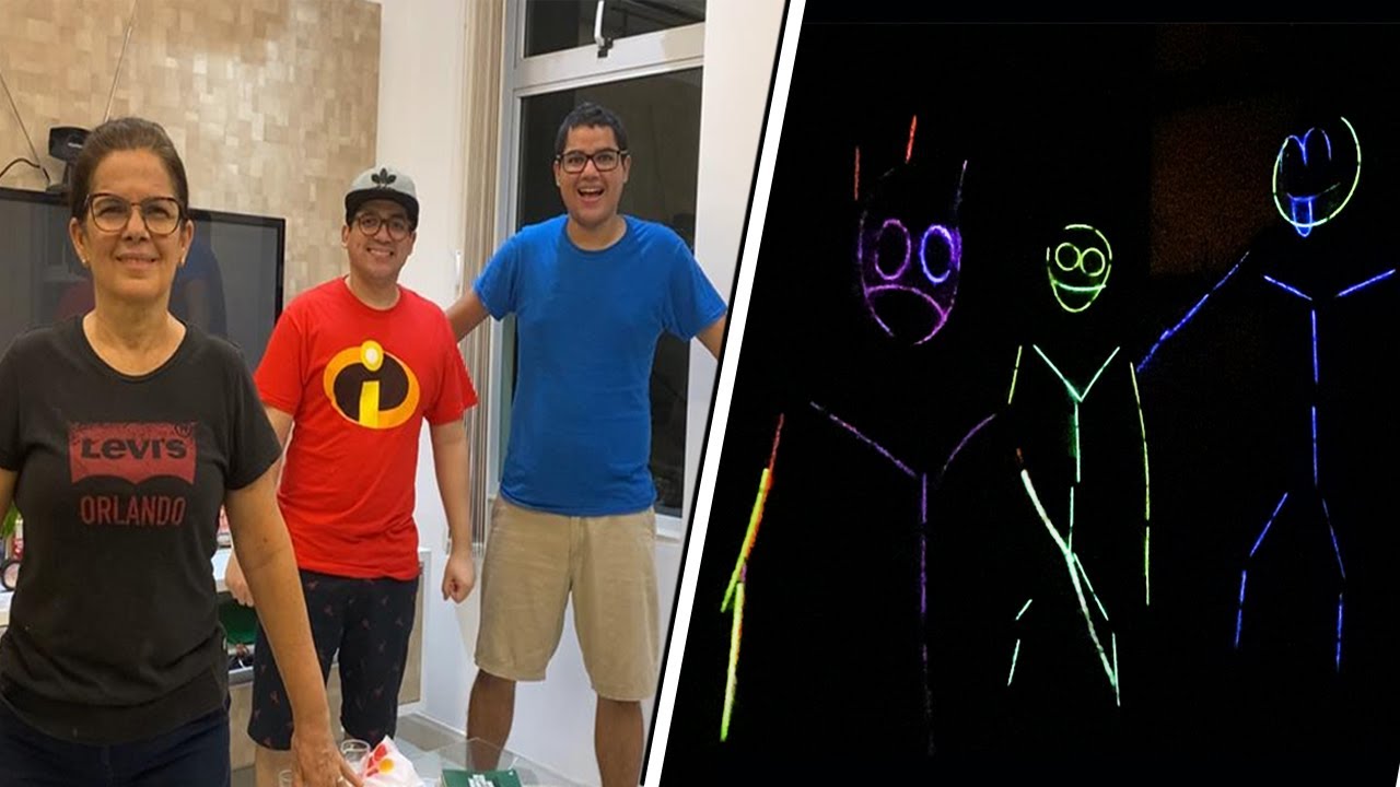 VIRAMOS BONECOS QUE BRILHAM NO ESCURO!! (Truques do Tik tok)