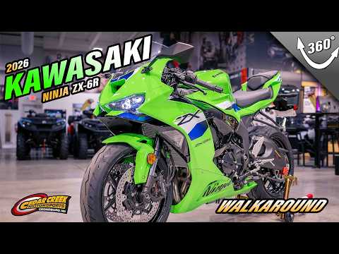 Walkaround | 2026 Kawasaki Ninja® ZX™-6R ABS - YouTube