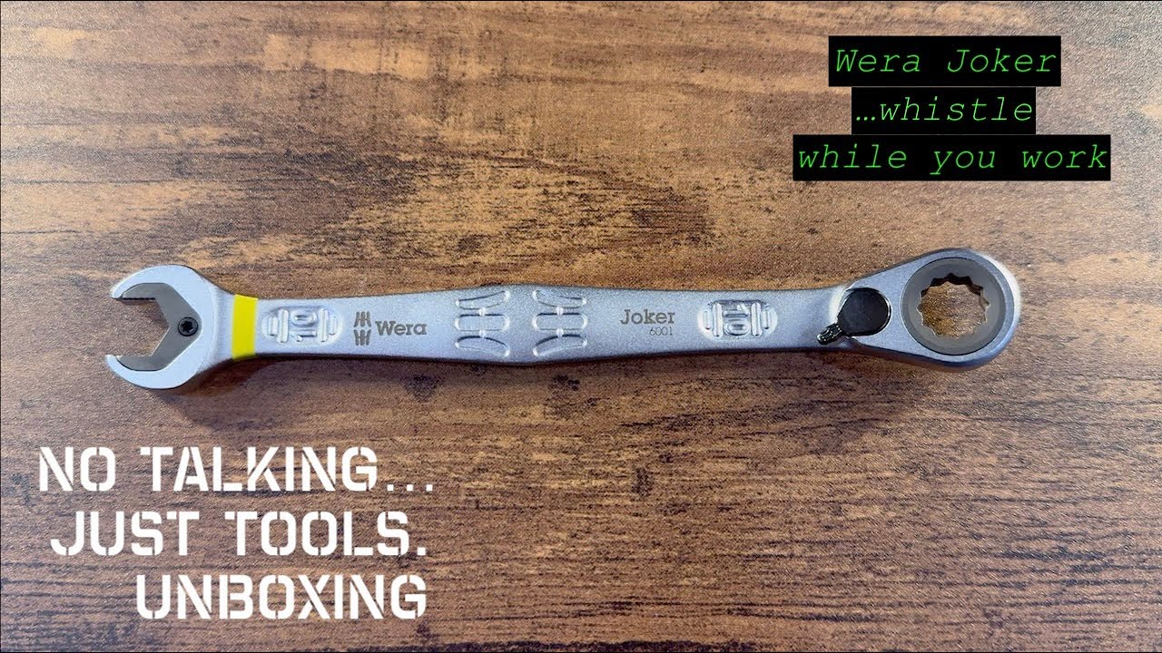 Wera Joker Switch SW 10MM RATCHETING Combo Wrench 6001 | ASMR Tool Unboxing