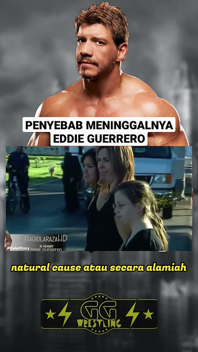 meninggalnya eddie guerrero .. full video di komen #wwe #wwf #guerrero
