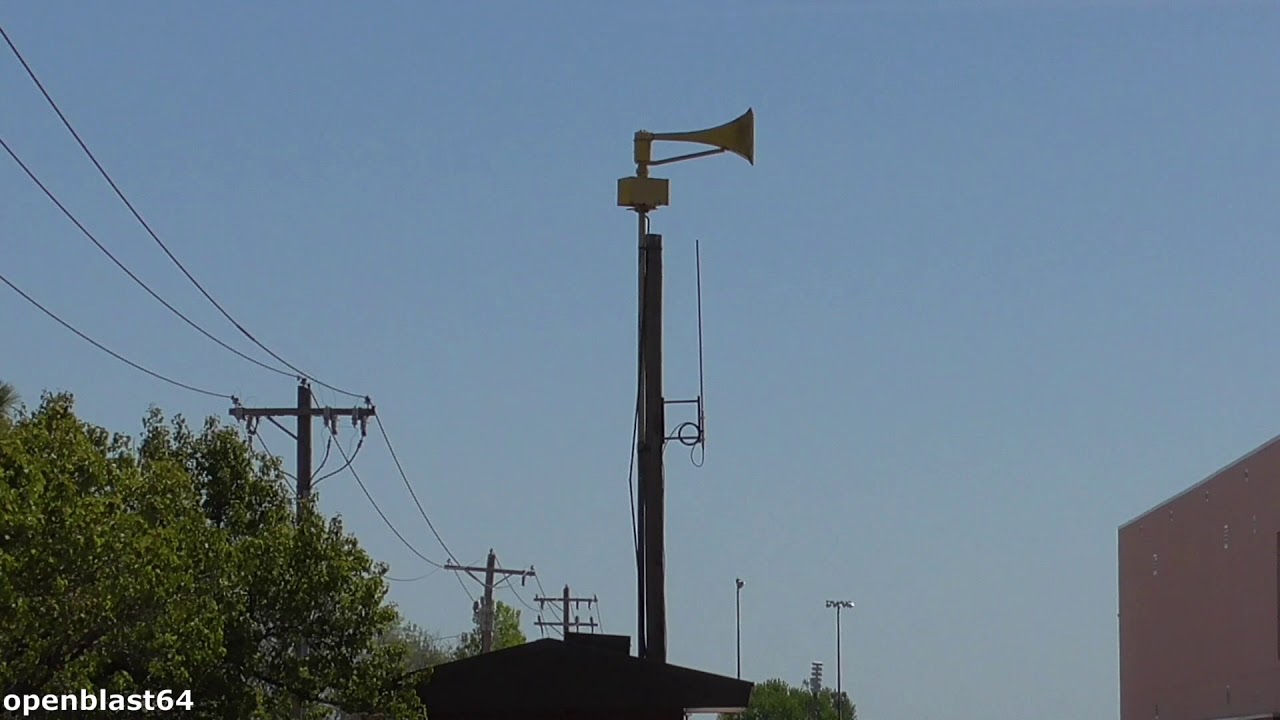 Thunderbolt 1000T & Modulator 5020 siren test, Moore, OK