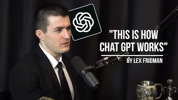 Computer scientist: explains how chat gpt really works