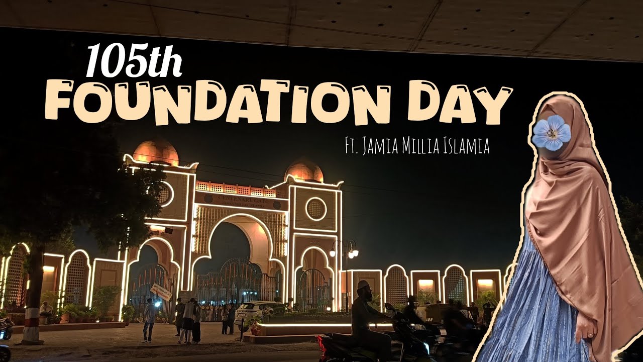 Foundation day of Jamia Millia Islamia University #jamia #jmi #jamiavlog #jamiafoundationday 