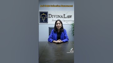 Are there laws against debt collection harassment? #AskDivinaLaw