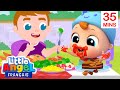 Mange comme un grand, Bébé Louis | Comptines pour enfants | Little Angel Français