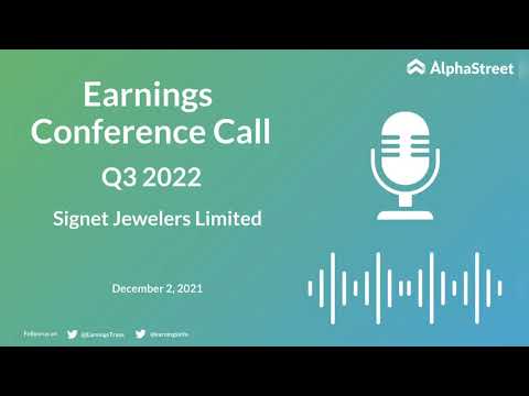 SIG Stock | Signet Jewelers Limited Q3 2022 Earnings Call