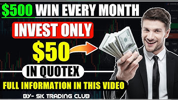 🔴 $50 to $500 🔥  Dollar Earn Every Month In Binary Option Trading