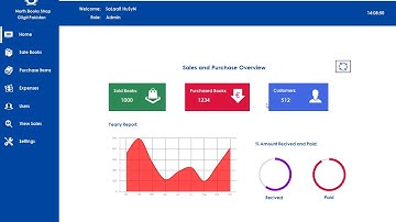 [Part-6] Designing a Book Shop Management System (Ui Only)